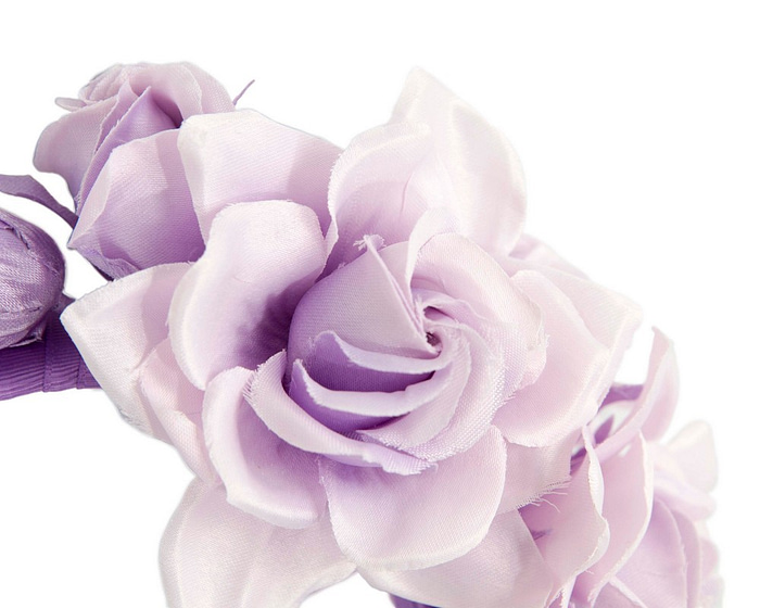 Lilac flower headband by Max Alexander - Hats From OZ