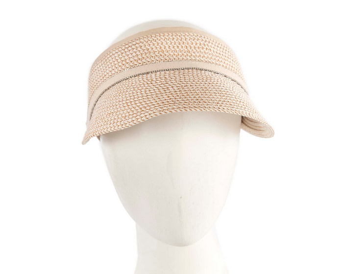 Beige visor by Max Alexander - Hats From OZ