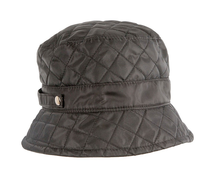Black casual weatherproof bucket golf hat - Hats From OZ