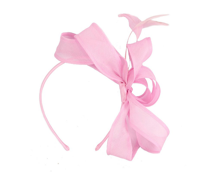 Pink organza fascinator by Max Alexander - Hats From OZ