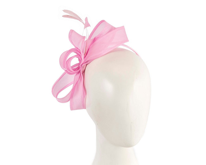 Pink organza fascinator by Max Alexander - Hats From OZ