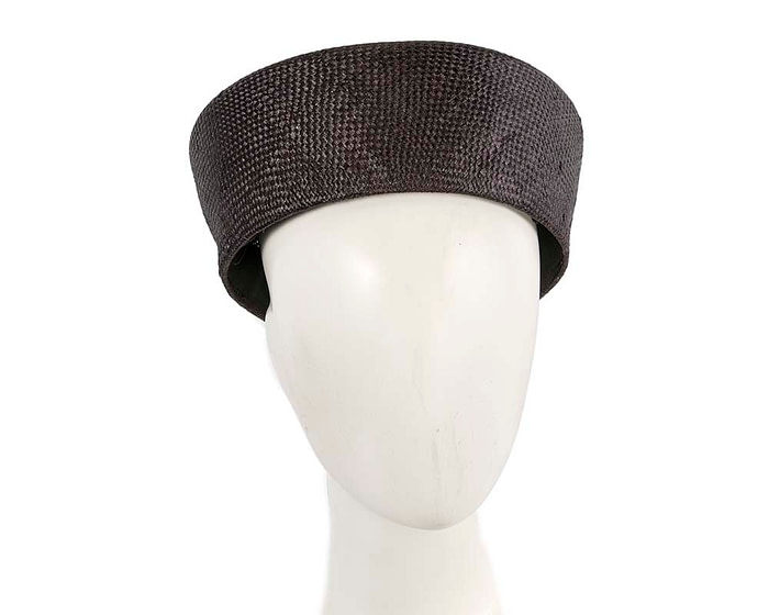 Large black beret hat by Cupids Millinery - Hats From OZ