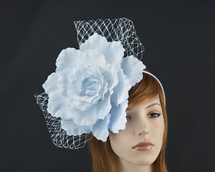 Large blue flower headband by Max Alexander - Hats From OZ