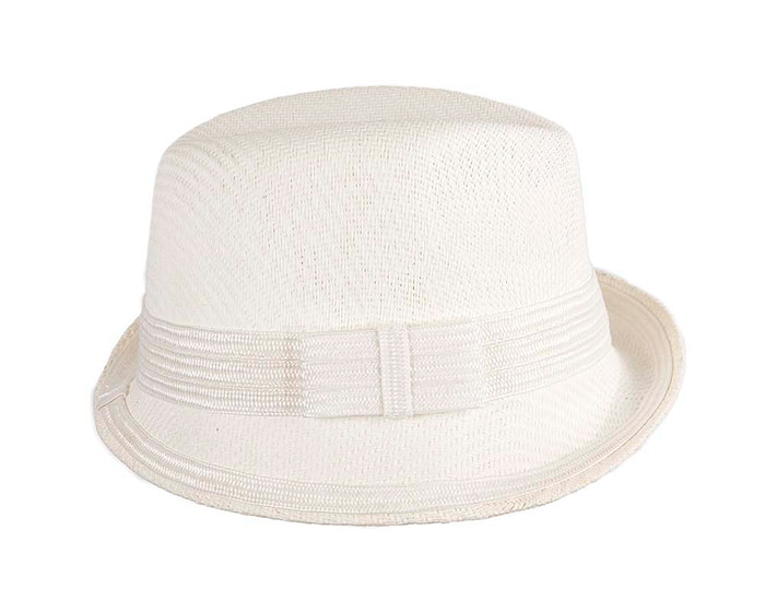 White ladies trilby hat by Max Alexander - Hats From OZ