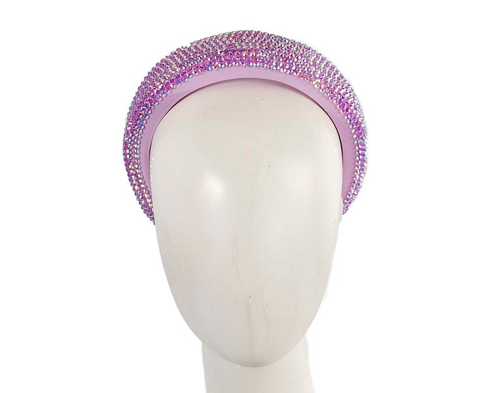 Sparkling lilac fascinator headband - Hats From OZ