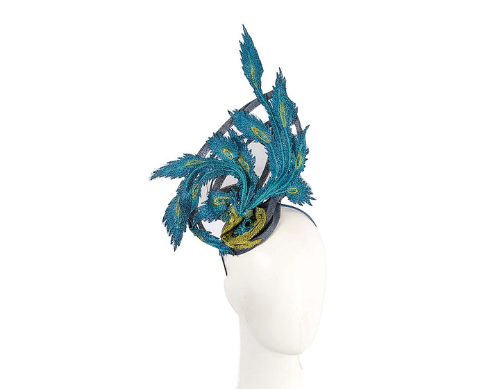 Exclusive peacock fascinator - Hats From OZ