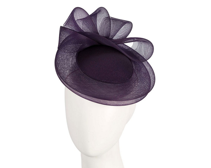 Purple Custom Made Cocktail Hat - Hats From OZ