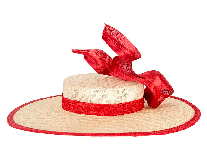 Exclusive straw boater hat by Beleivera - Hats From OZ