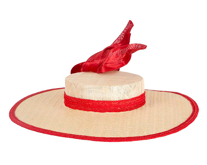 Exclusive straw boater hat by Beleivera - Hats From OZ