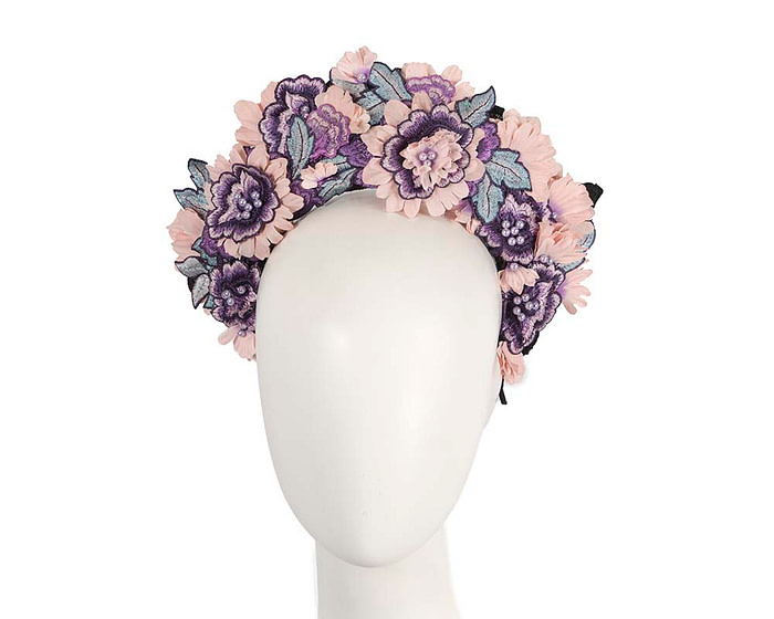 Lace flower headband by Beleivera - Hats From OZ