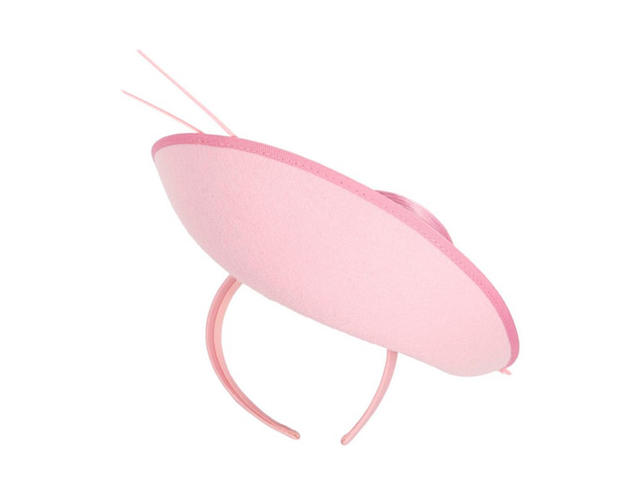 Large pink winter fascinator by Max Alexander - Hats From OZ