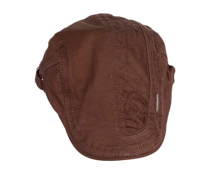 Brown flat cap by Max Alexander - Hats From OZ