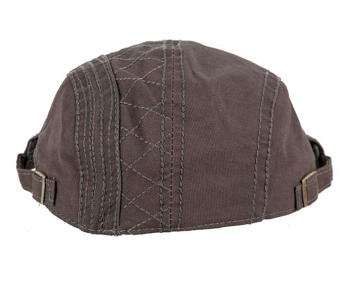 Grey flat cap by Max Alexander - Hats From OZ