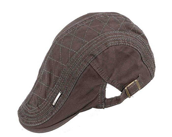 Grey flat cap by Max Alexander - Hats From OZ
