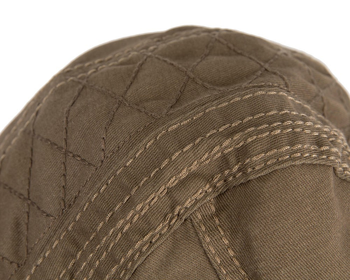 Khaki flat cap by Max Alexander - Hats From OZ