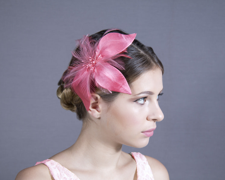 Fascinator headpiece for wedding and races - Hats From OZ