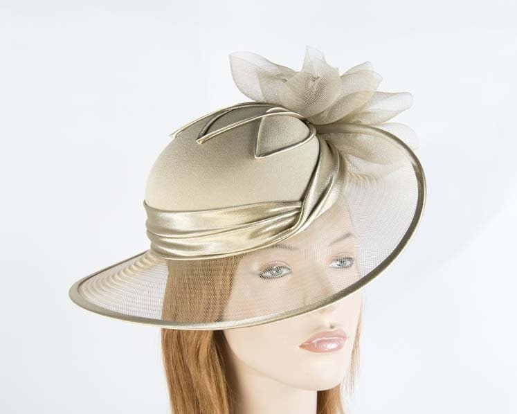Antique Gold Mother of the Bride Hat - Hats From OZ
