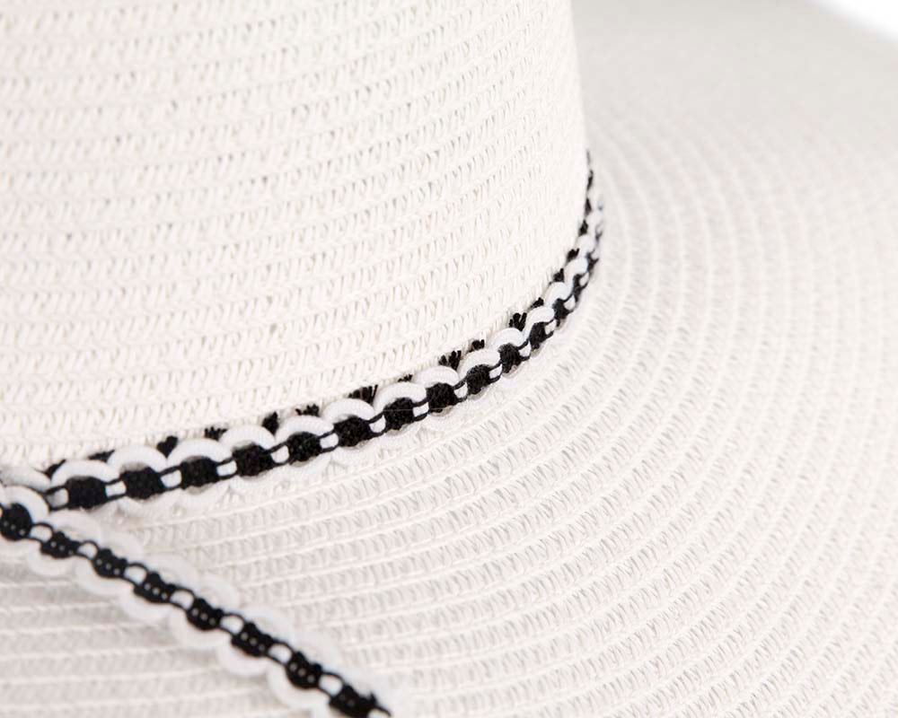 Wide brim white casual beach hat Online in Australia Hats From OZ