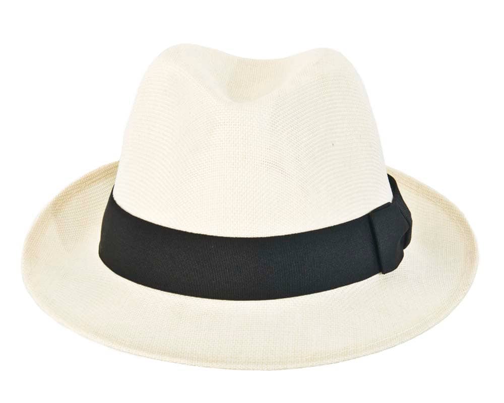 cream hat fedora