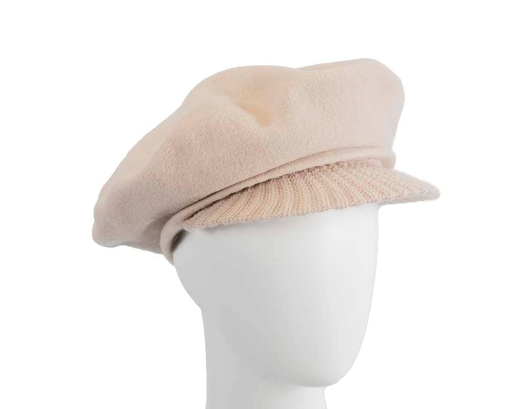 winter newsboy hat