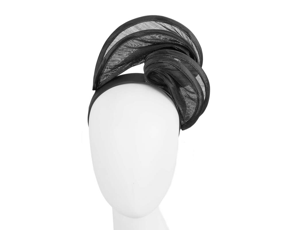 Black & white headband racing fascinator by Fillies Collection Online