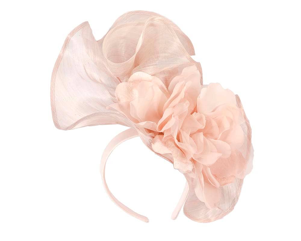 coast blush fascinator