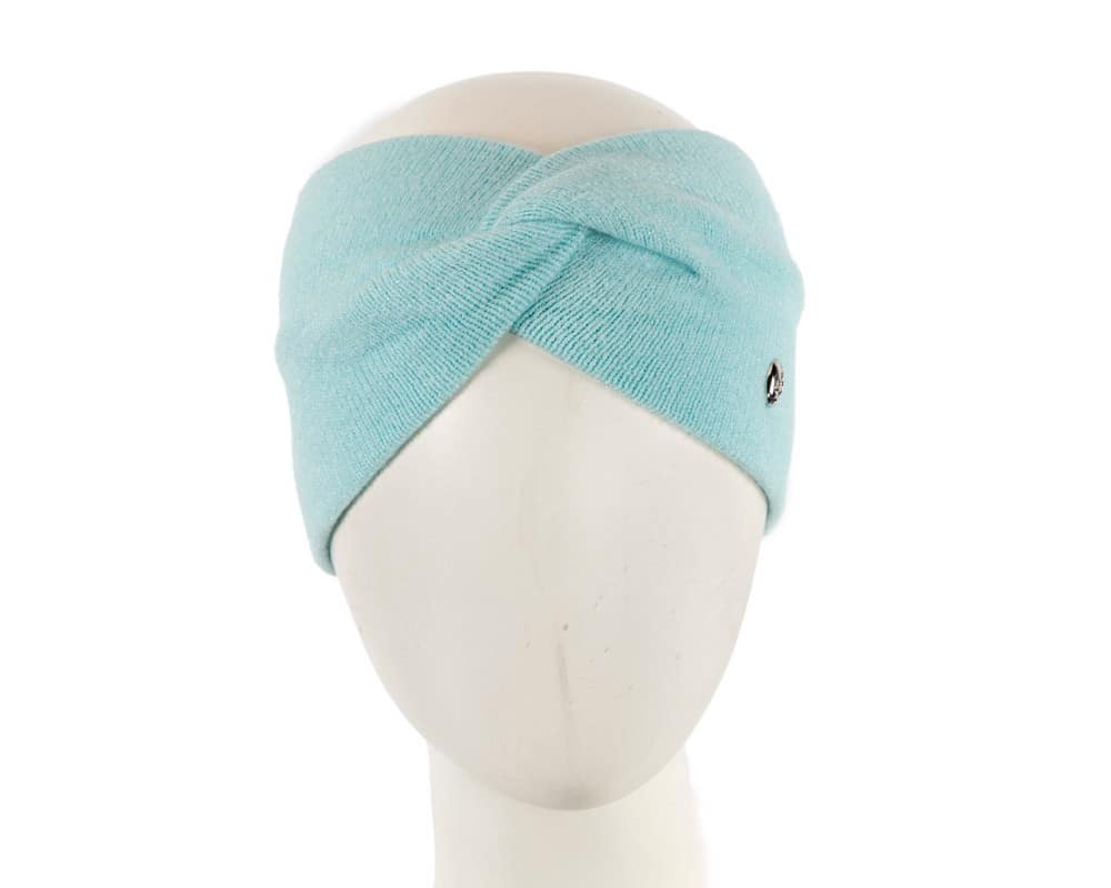 Light blue European Made woolen headband Online in Australia Hats From OZ