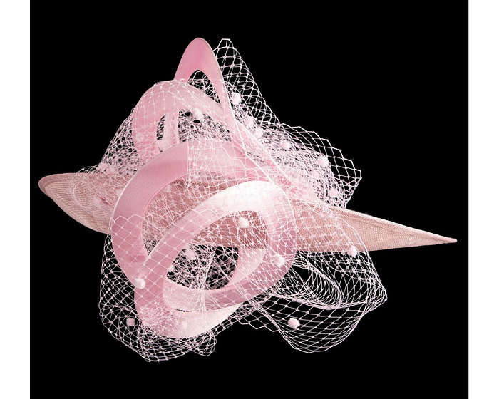 Large dusty pink racing hatinator by Fillies Collection - Image 3