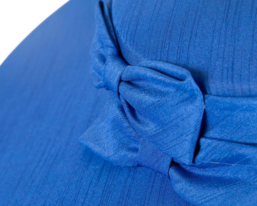 Royal blue boater hat by Max Alexander - Hats From OZ Royal blue boater hat by Max Alexander - Image 5