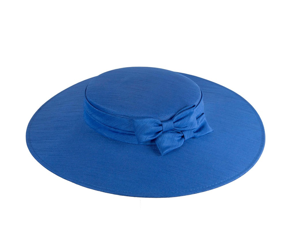 Royal blue boater hat by Max Alexander - Hats From OZ Royal blue boater hat by Max Alexander - Image 4