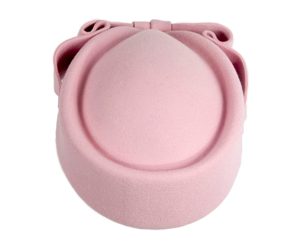 Pink Max Alexander Felt Pillbox Hat – Classic Winter Style - Hats From OZ Pink Max Alexander Felt Pillbox Hat – Classic Winter Style - Image 3