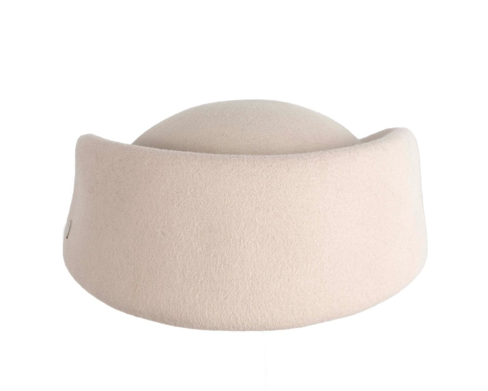 Classic Stewardess Cream Felt Pillbox Hat by Max Alexander - Hats From OZ Classic Stewardess Cream Felt Pillbox Hat by Max Alexander - Image 7