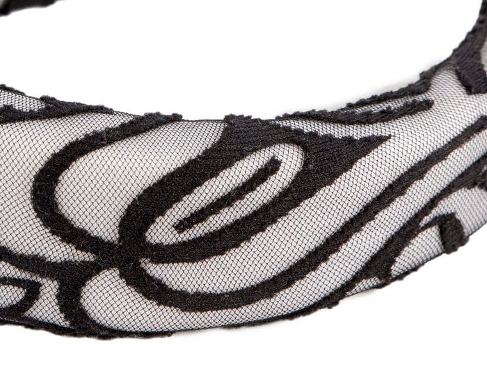 Exclusive lace-covered headband by Cupids Millinery - Image 3