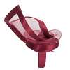Edgy burgundy fascinator by Fillies Collection - Image 6