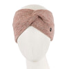 Beige European made woolen headband headscarf