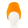 Woolen yellow beanie ski hat