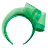 Green headband fascinator by Fillies Collection - Image 4