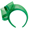 Green headband fascinator by Fillies Collection - Image 2