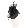 Black spring racing fascinator by Fillies Collection