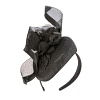 Black spring racing fascinator by Fillies Collection - Image 2