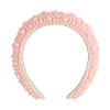 Light pink pearls fascinator headband - Image 2