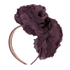 Purple flowers headband - Image 4