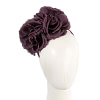 Purple flowers headband