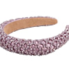 Lilac fashion fascinator headband - Image 2