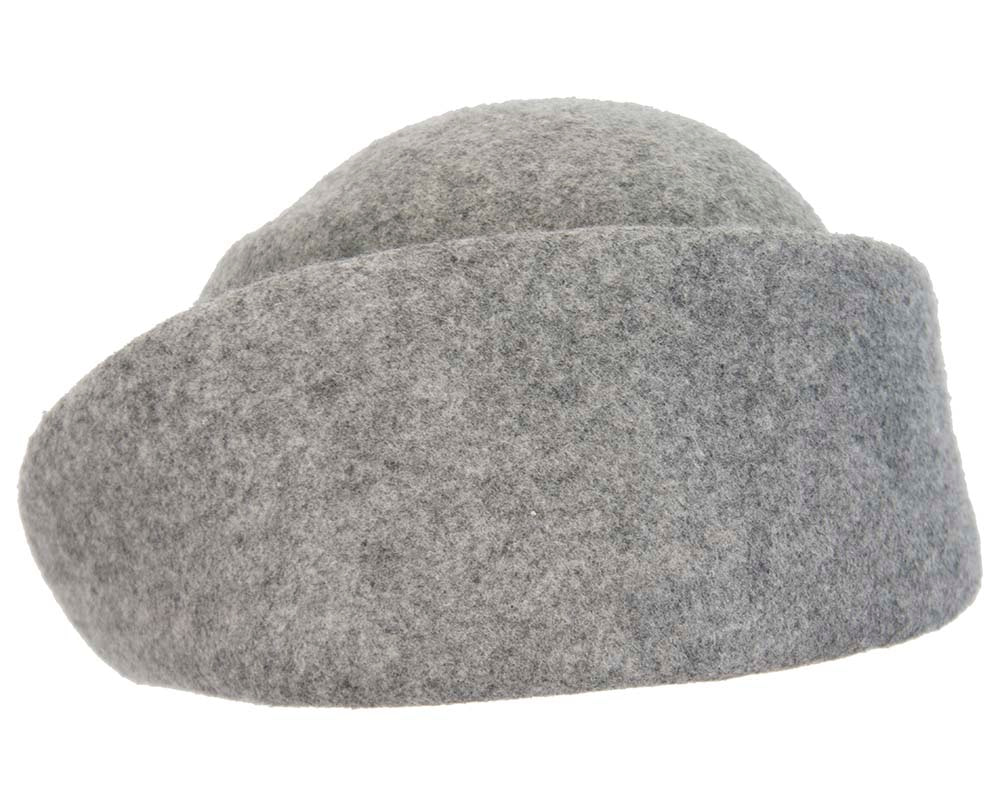 Grey marle felt hat - Image 6
