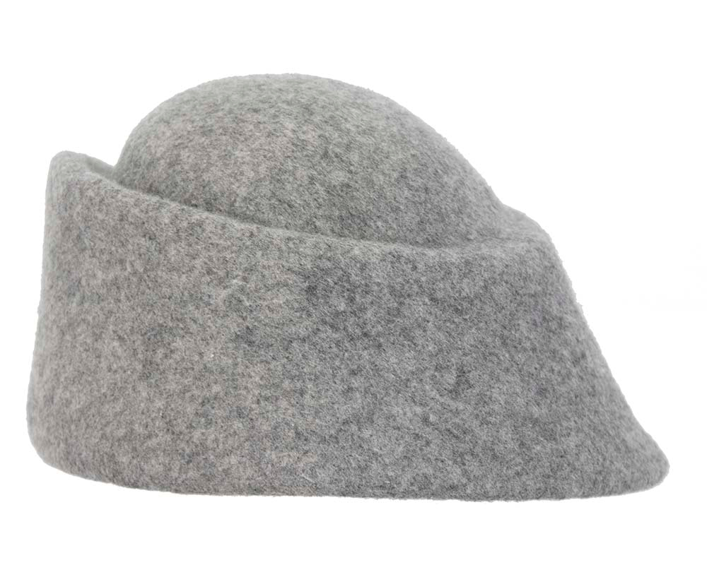Grey marle felt hat - Image 5