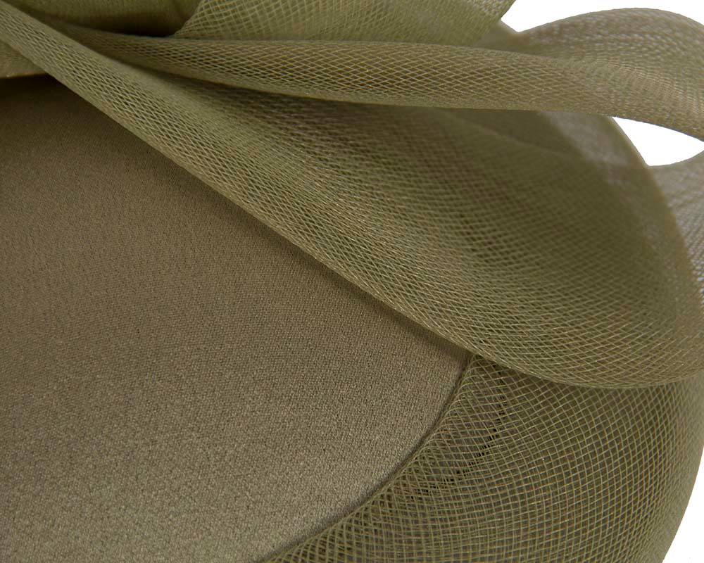 Olive custom made cocktail hats - Fascinators.com.au Olive custom made cocktail hats - Image 3