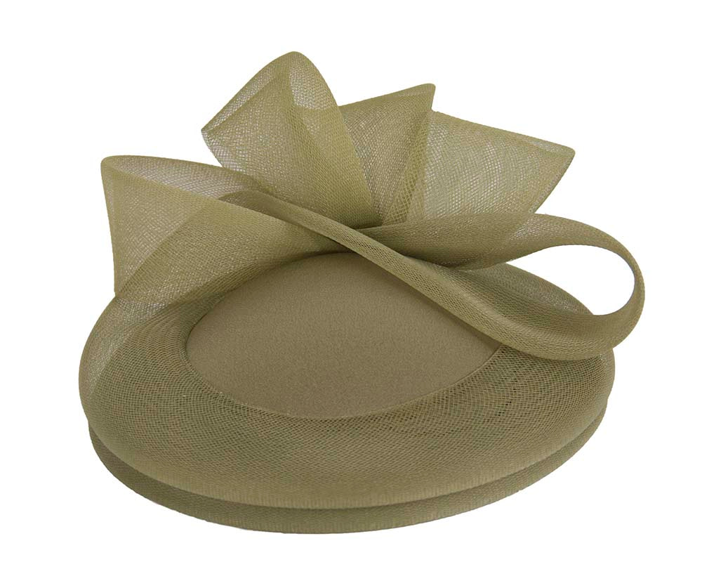 Olive custom made cocktail hats - Fascinators.com.au Olive custom made cocktail hats - Image 2