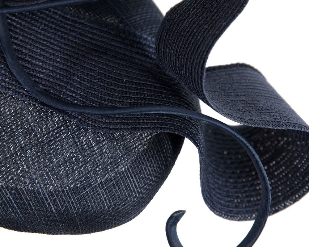Designers navy Australian Made racing fascinator by Fillies Collection - Fascinators.com.au Designers navy Australian Made racing fascinator by Fillies Collection - Image 6