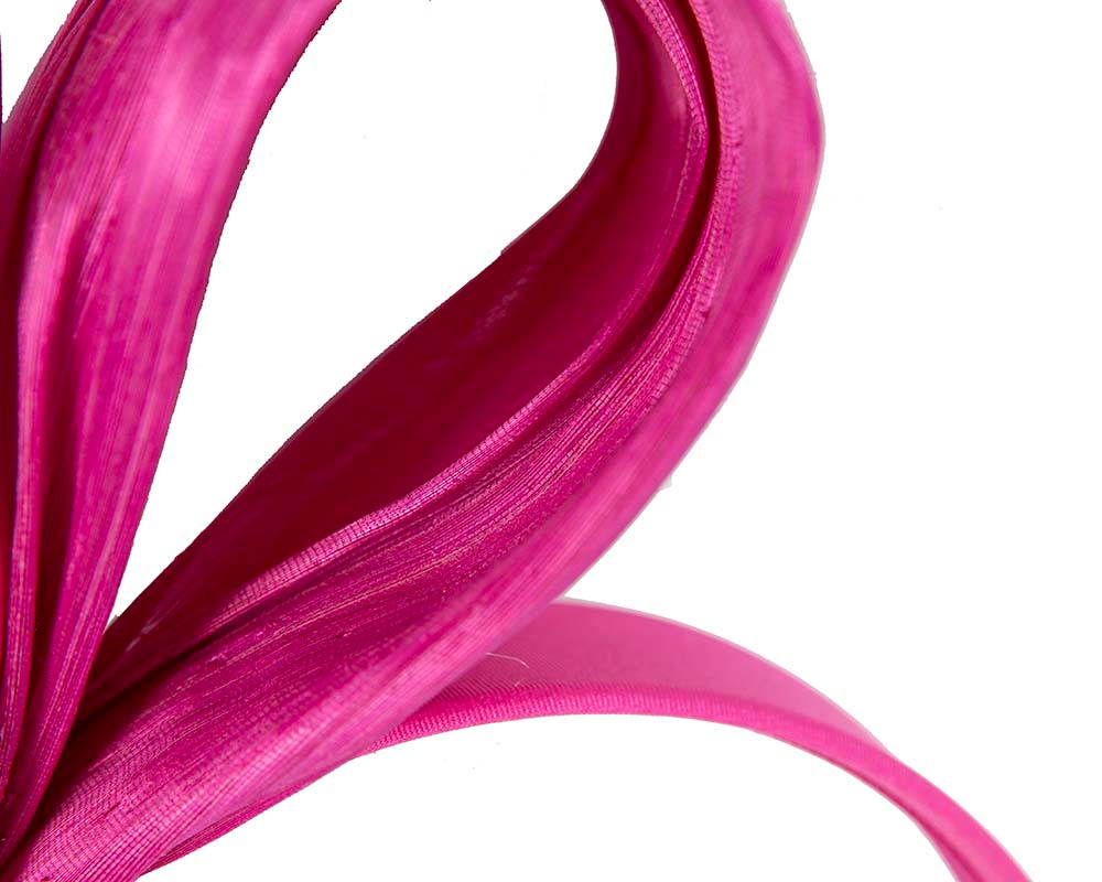 Large fuchsia bow racing fascinator by Fillies Collection - Fascinators.com.au Large fuchsia bow racing fascinator by Fillies Collection - Image 3
